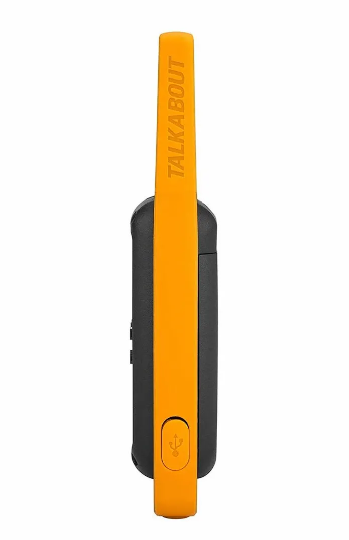 MOTOROLA Talkabout T82 Extreme Twin Pack two-way radio 16 channels Black, Orange