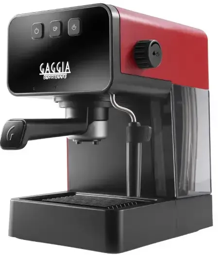Espressor Gaggia EG2111/03 STYLE, 15 bar, 1.2 litri, 1900 W, Negru / Rosu