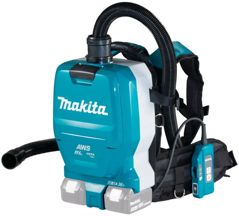 Aspirator rucsac Makita DVC265ZXU fara acumulatori albastru