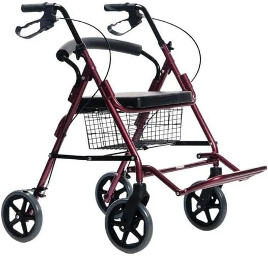 MDH Four-wheel walker with seat function