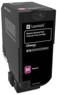 Toner imprimanta Lexmark Magenta Standard Yield Return Programme Cartridge, cod 74C2SM0, compatibil cu CS720, CS725, CX725, capacitate 7 k pag