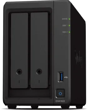 Network Attached Storage Synology DVA1622 0/2HDD Deep Learning NVR