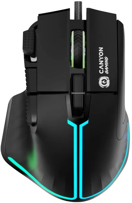 Mouse CANYON Gaming GM-636 Fortnax RGB Black