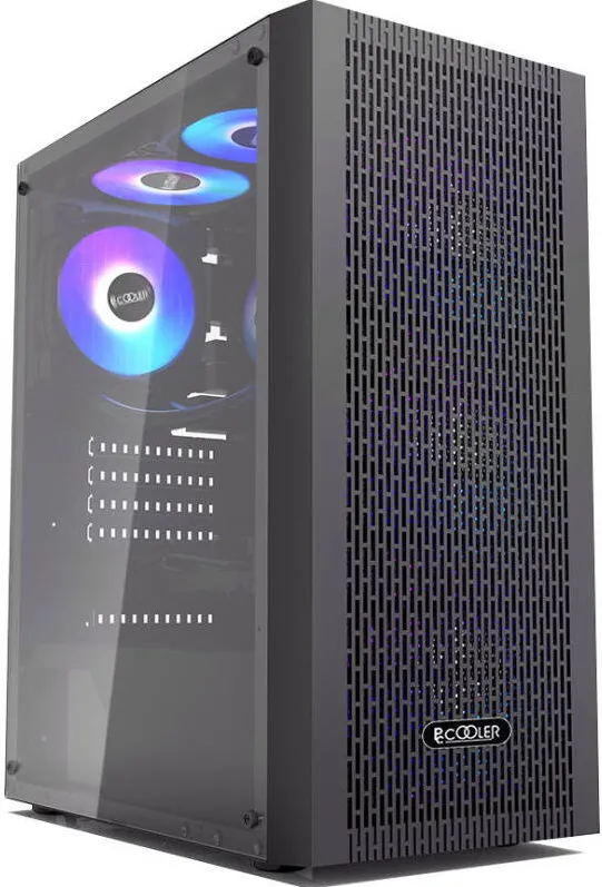 Carcasa PC PCCOOLER MA100 Mesh Black