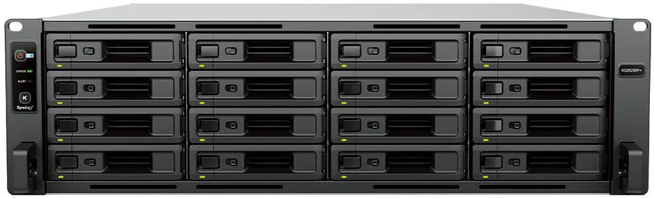 Network Attached Storage Synology RackStation RS2825RP+, 16 Bay, AMD Ryzen V1780B, 8GB DDR4 ECC, Rack 3U, 2x RJ-45 1GbE, 1x RJ-45 10GbE, 2x USB 3.2