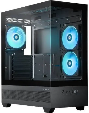 Carcasa PC Chieftec Case GT-01B-OP VISTA Midi 3x ARGB Fans