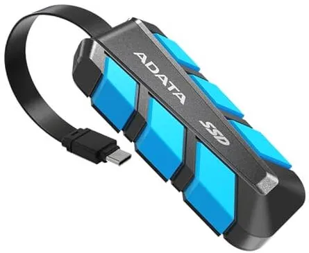 SSD Extern ADATA External SSD SC740 2TB U3.2C 1050/1000 MB/s blue