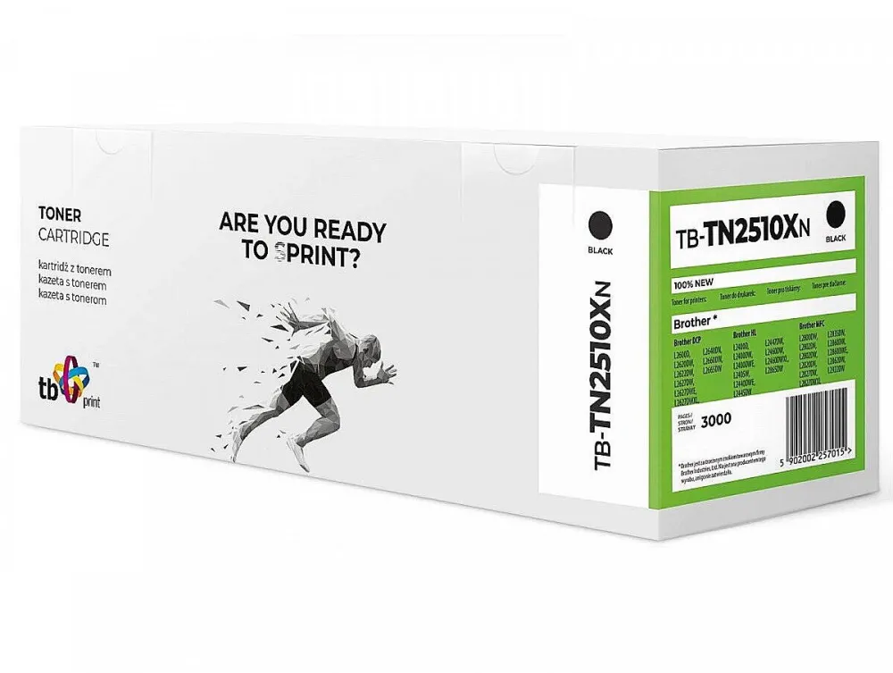 Toner imprimanta TB Print Toner for Brother TN2510XL TB-TN2510XN BK 100% new