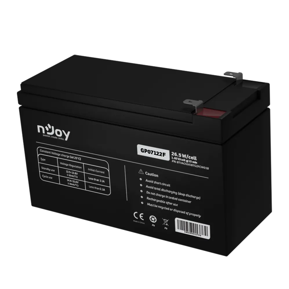 nJoy Acumulator GP07122F 12V