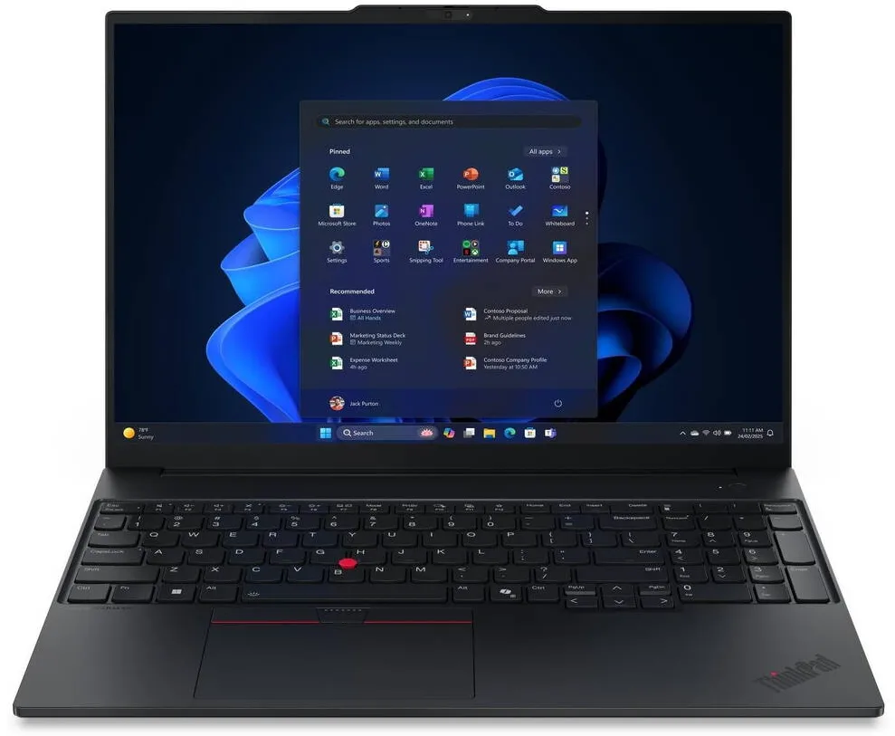 Laptop Lenovo ThinkPad E16 G3 Intel Core 5 210H 16inch WUXGA 16GB 512GB SSD M.2 PCIe W11P 3Y OS