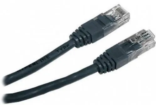 Cablu Gembird Gembird patchcord RJ45, cat.5e, UTP, 0.5m, black