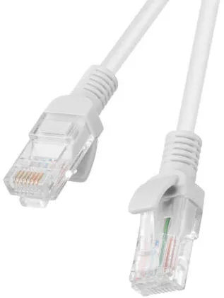 Cablu LANBERG Lanberg Patchcord RJ45 cat. 5e UTP 0.25m grey