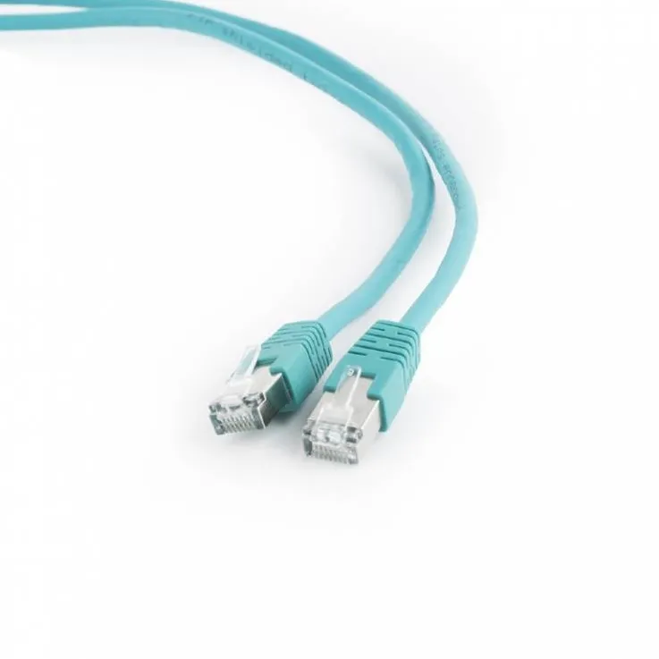 Cablu Gembird Gembird patchcord RJ45, cat. 6, FTP, 1m, green