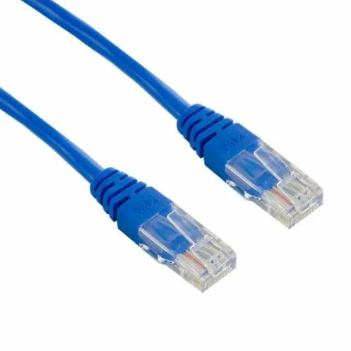 Cablu Gembird Gembird patchcord RJ45, cat. 6A,FTP, LSZH, 0.5m, blue
