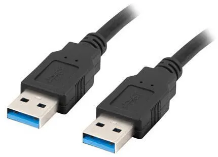 Cablu Date LANBERG CA-USBA-30CU-0005-BK USB 0,5 m 3.0 USB A Black