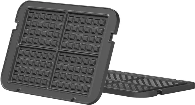 AENO Accesoriu aparat de gatit, Placi pentru vafe AEGWP1, compatibile EG1 & EG5