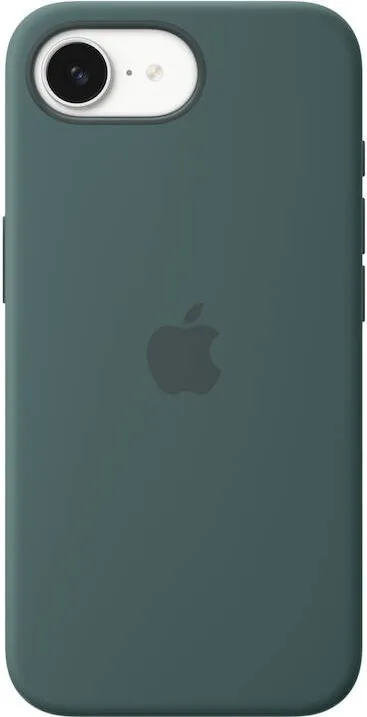 Husa de protectie Apple Silicone Case pentru iPhone 16e, Lake Green