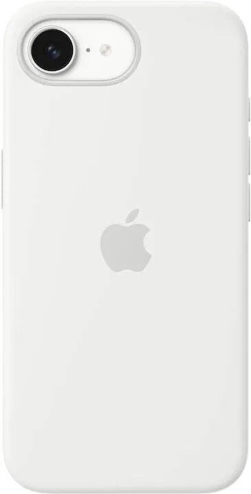 Husa de protectie Apple Silicone Case pentru iPhone 16e, White