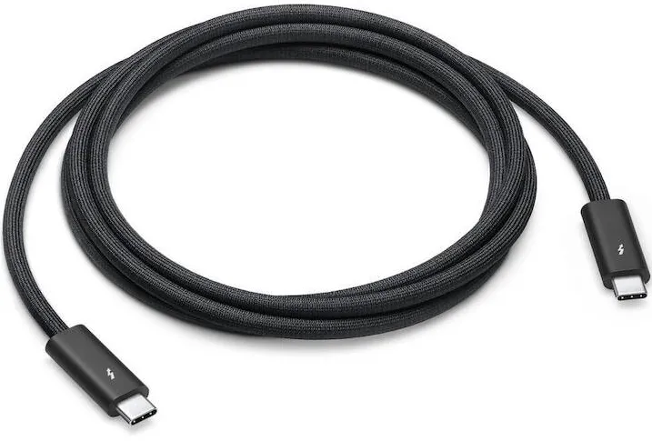 Cablu Apple Thunderbolt 4 USB-C Pro Cable MW5J3ZM/A, 1.8m, negru