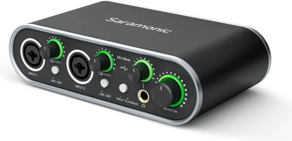 SARAMONIC Interfata audio cu doua canale Saramonic2 x XLR-1/4"