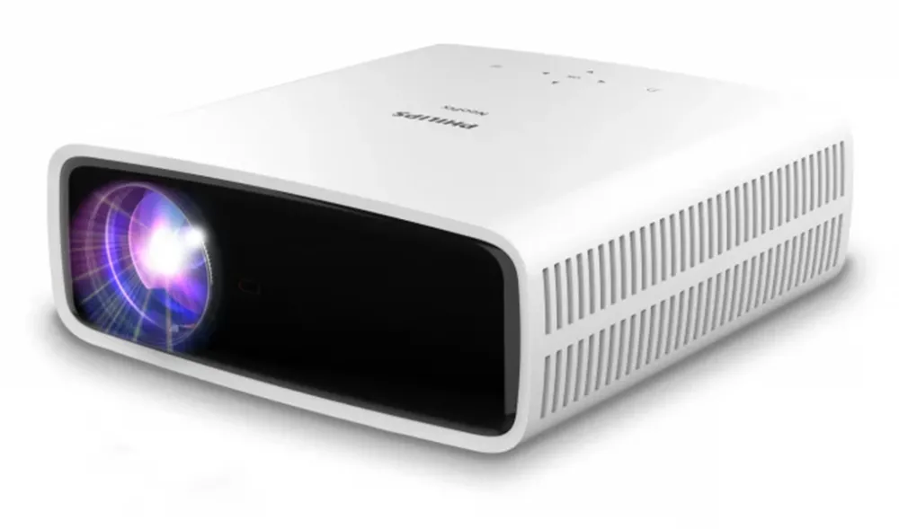 Videoproiector Philips LED NeoPix 750, 1080pWi-Fi 2.4GHz + 5GHz, Bluetooth 4.2, Alb