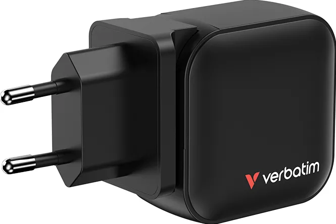 VERBATIM Incarcator Verbatim mini GaN, 70W, EU/UK/US2 x USB-C PD 70W , 1 x USB-A QC 3.0