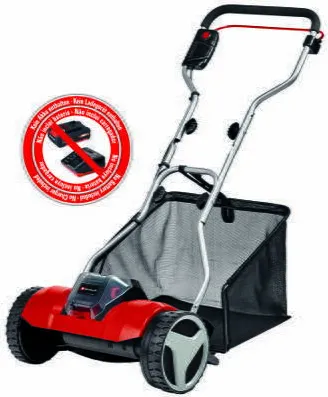 Einhell Masina de tuns cu cilindru fara fir GE-HM 18/38 Li-Solo ( Livrat fara acumulator si incarcator )