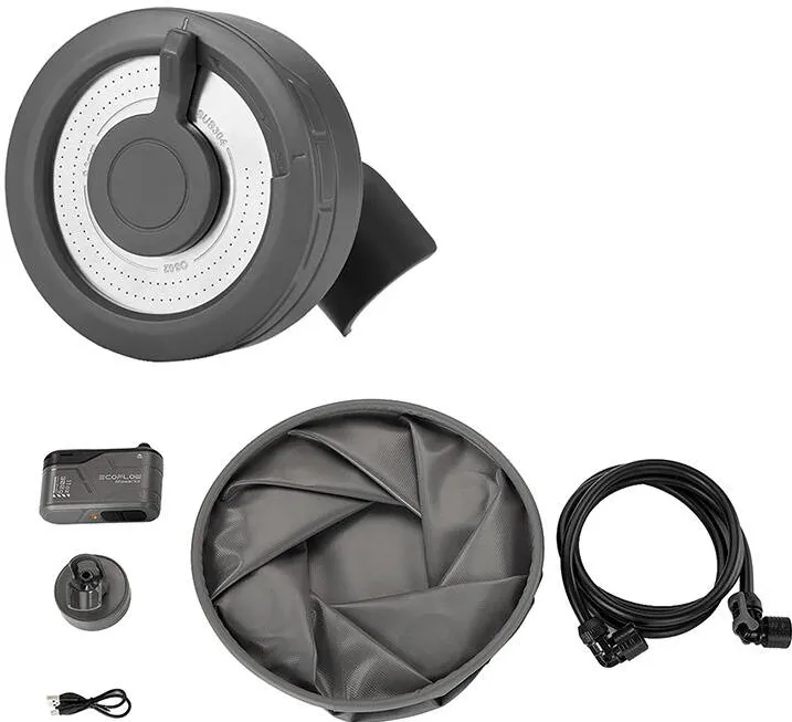 EcoFlow Kit de dus de calatorie