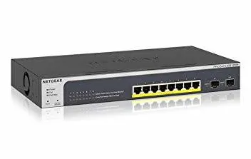 Switch Netgear ProSafe Smart 10-Port Gigabit 8xPoE+ 190W, 2xSFP (GS510TPP)