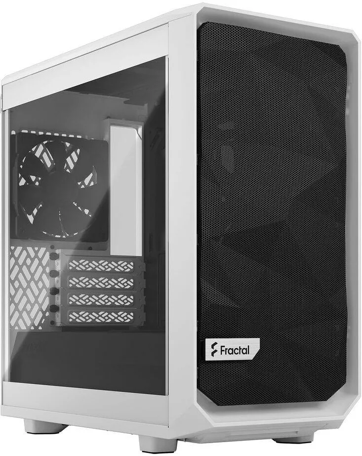 Carcasa PC Fractal Design  Meshify 2 Mini   - Tempered Glass, White