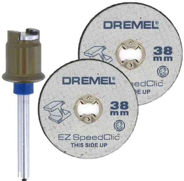 BOSCH Dremel - 2615S406JC - Set de baza, mandrina + 2 discuri