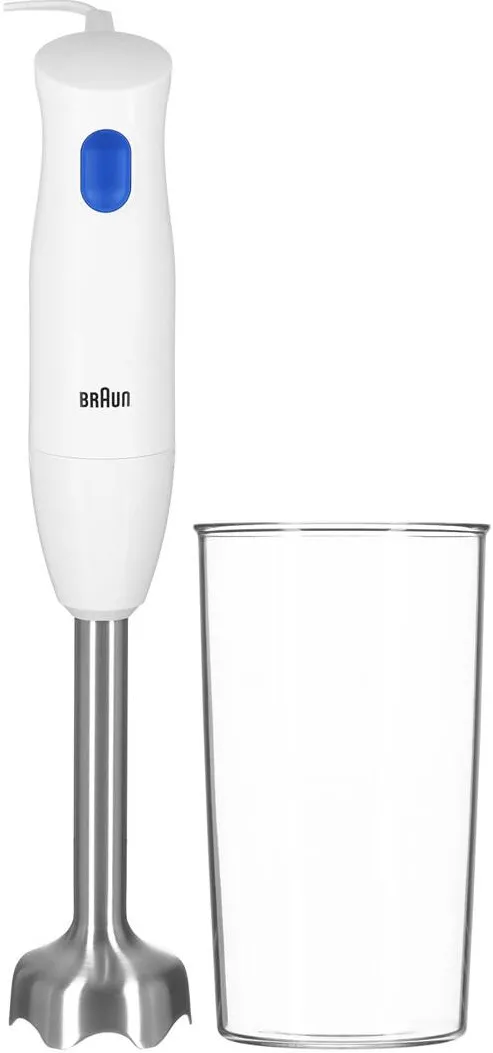 Blender de mana BRAUN MultiQuick 1 MQ10.001M 450 W alb/albastru