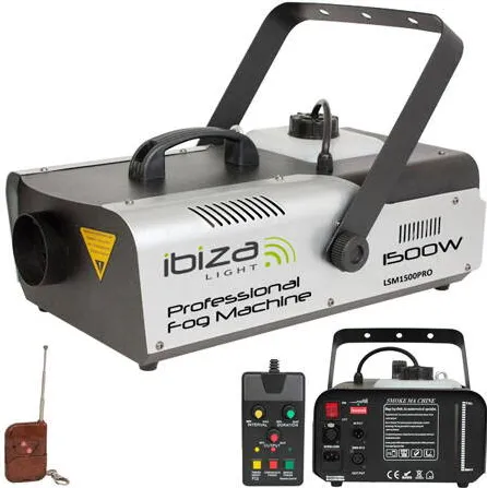 Ibiza Light MASINA PROFESIONALA FUM 1500W CU TELECOMANDA