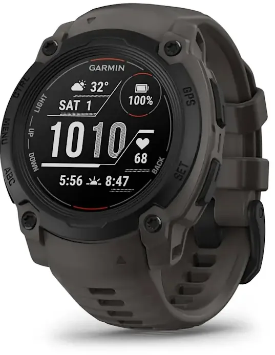 Smartwatch Garmin Instinct E, 40 mm, Negru, curea Charcoal