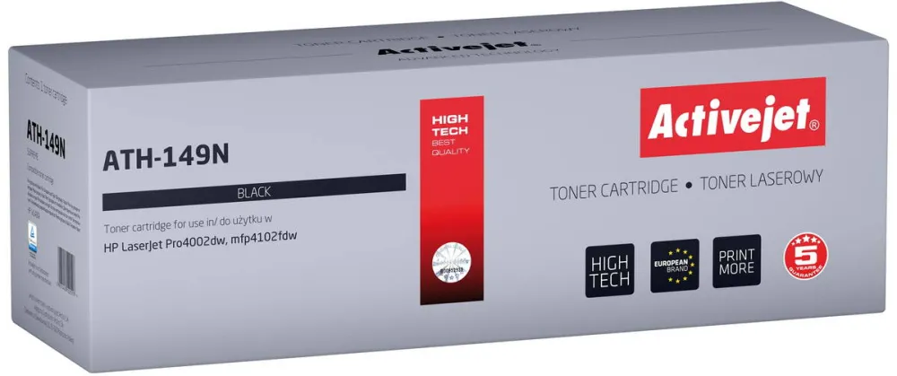 Toner imprimanta ACTIVEJET ATH-149N Toner (replacement for HP 149A HP149A W1490A; Supreme; 2,900 pages; black)