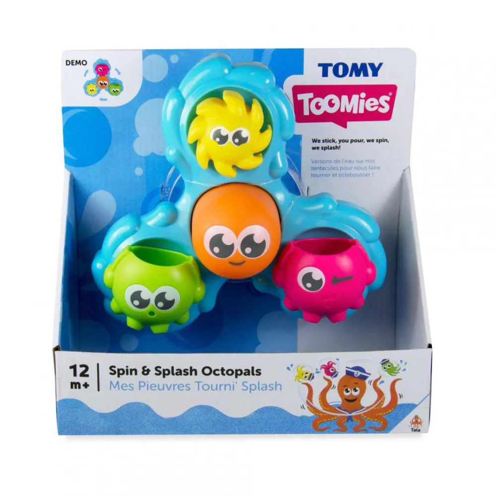 Jucarie Educationala TOMY Caracatite care se invartesc si stropesc