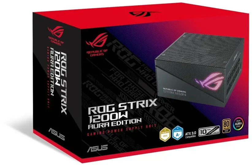 Sursa PC Asus ROG STRIX Aura Edition, 80+ Gold, 1200W