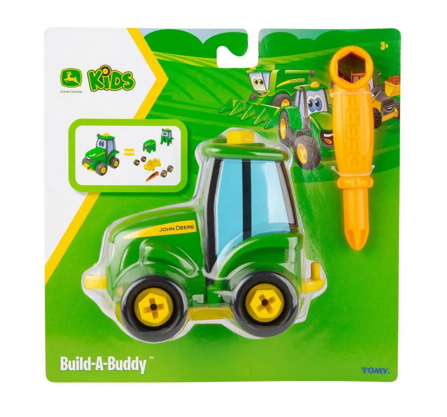 Jucarie creativa TOMY TRACTORAS CONSTRUITI UN PRIETEN JOHNNY