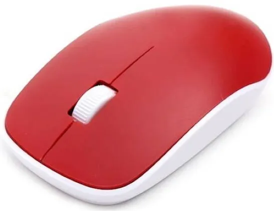Mouse OMEGA OMEGA MOUSE WIRELESS 2,4 GHz 1200dpi RED