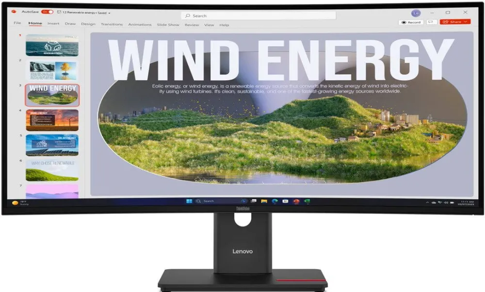 Monitor Lenovo ThinkVision T34WD-40 34 3440x1440/HDMI/3Y Warranty