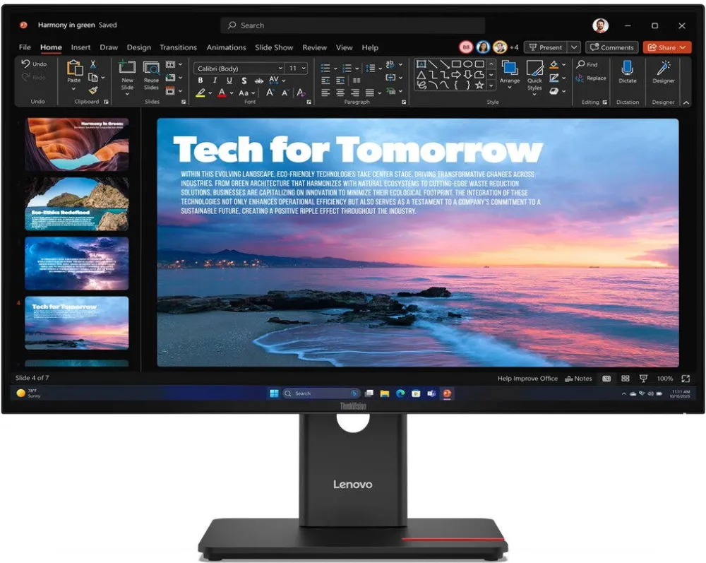Monitor Lenovo ThinkVision T27QD-40 27 2560x1440/HDMI/3Y Warranty
