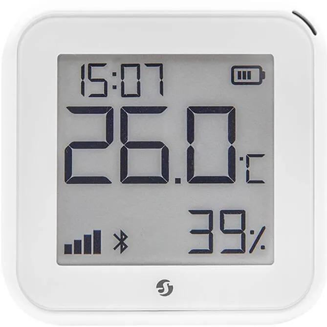 Senzor de temperatura si umiditate Shelly H&T Gen3, WiFi (alb)
