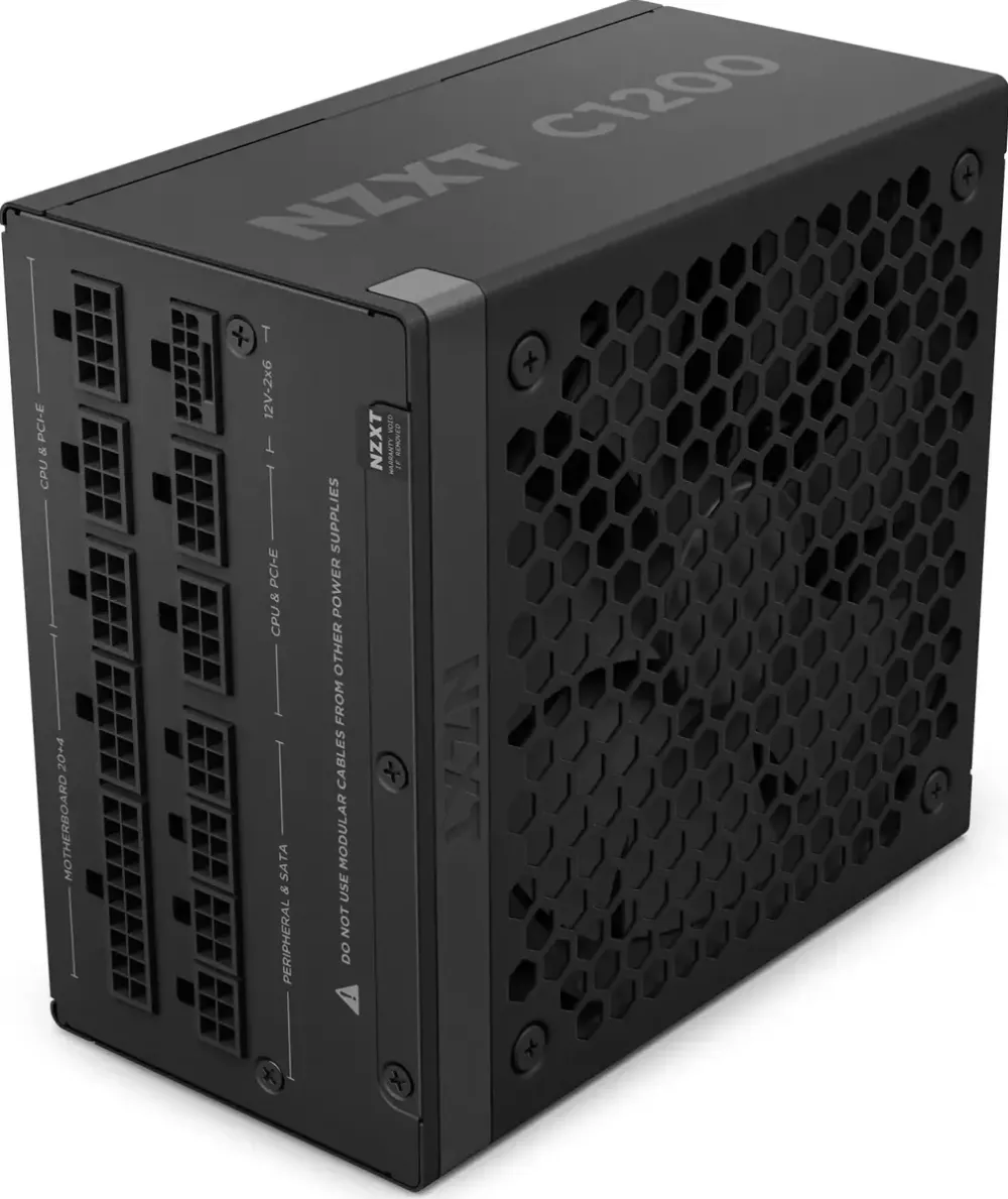 Sursa PC NZXT C1200 V2 1200W 80+ Gold ATX 3.1 Black
