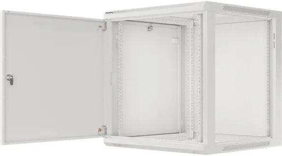 Dulap rack de perete LANBERG WF01-6612-00S 19 inch 12U 600x600 mm, usa metalica, gri