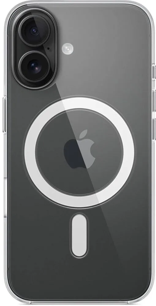 Apple Silicone case with MagSafe for iPhone 16 Plus - black