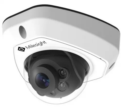 Camera IP Mini Dome MILESIGHT TECHNOLOGY MS-C5373-PD, 5MP, Lentila 2.8mm, IR 30m