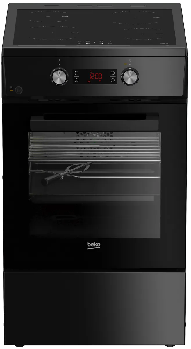 Aragaz BEKO FSM59305BDT, Induction, A, Width 50 cm, Black