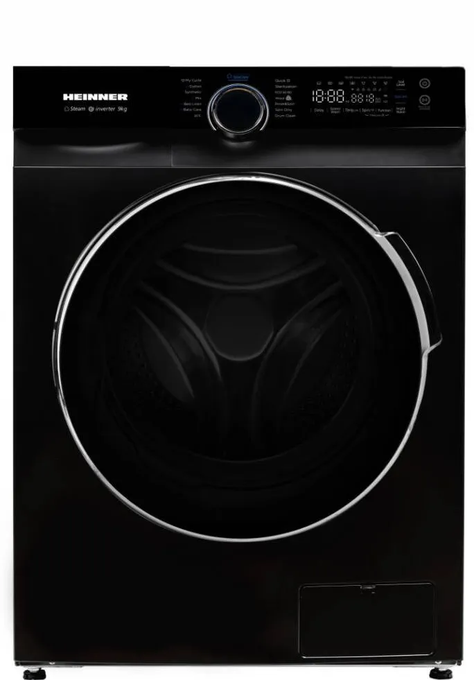HEINNER Masina de spalat rufe  HWM-M914IVKBA+++, 9 kg, 1400 rpm, Negru mat