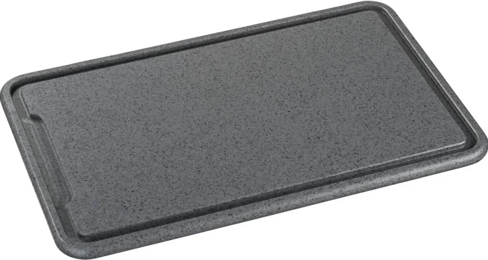 Zassenhaus Carving Board Plastic Dark Grey 42x27x1,5cm
