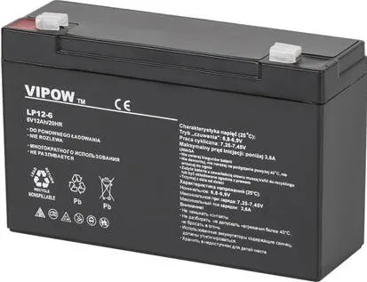 Vipow ACUMULATOR GEL PLUMB 6V 12AH